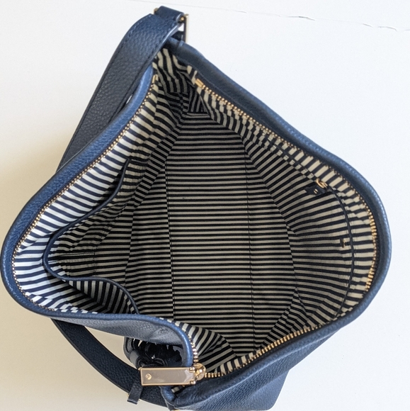 Kate Spade Large Midnight Blue Tote Leather Handbag - Picture 5 of 7